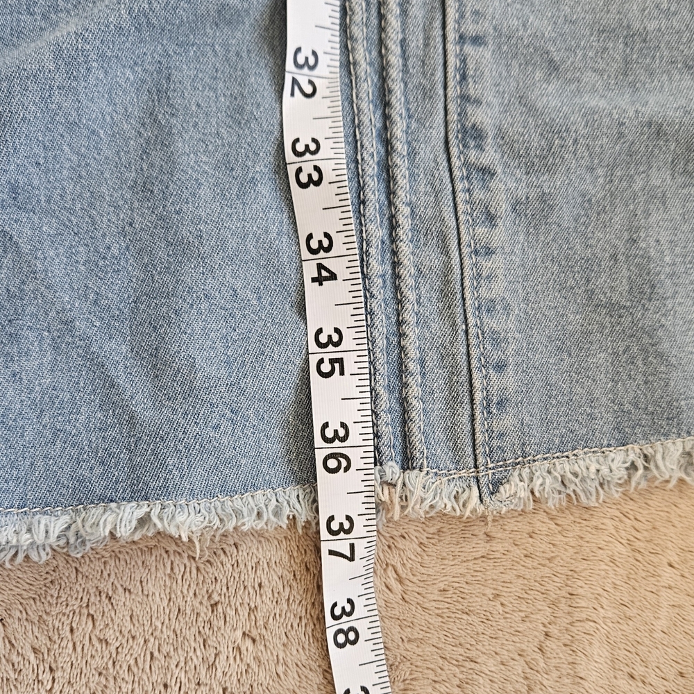 Denim Maxi Skirt - Picture 4 of 7